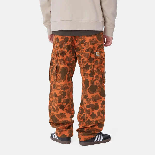 Cheap Carhartt WIP Duck Cargo Pant Camo Duck Green / Turmeric