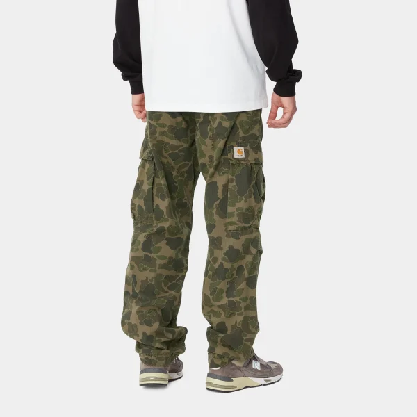 Store Carhartt WIP Duck Cargo Pant Camo Duck Green / Office Green