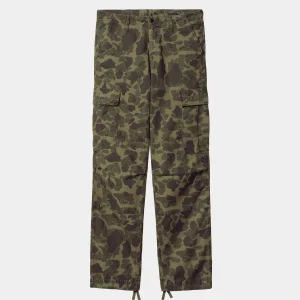 Store Carhartt WIP Duck Cargo Pant Camo Duck Green / Office Green