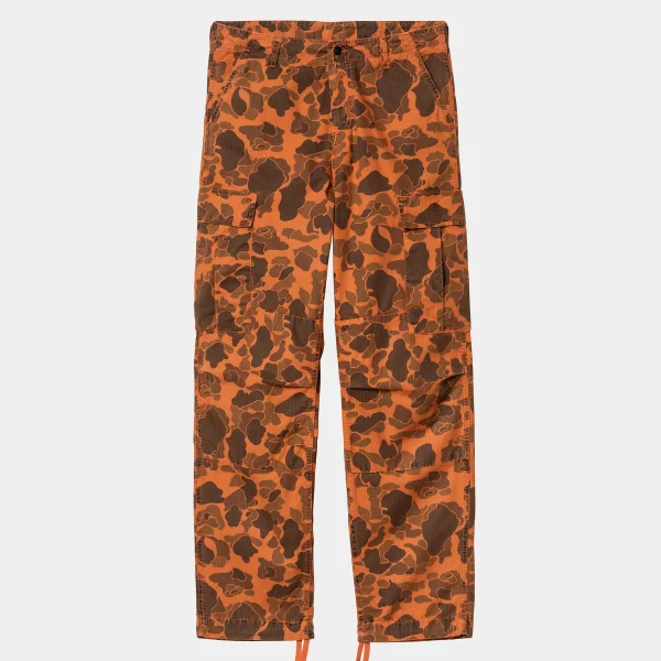 Cheap Carhartt WIP Duck Cargo Pant Camo Duck Green / Turmeric