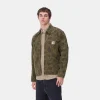 New Carhartt WIP Duck Detroit Jacket Camo Duck, Green / Office Green