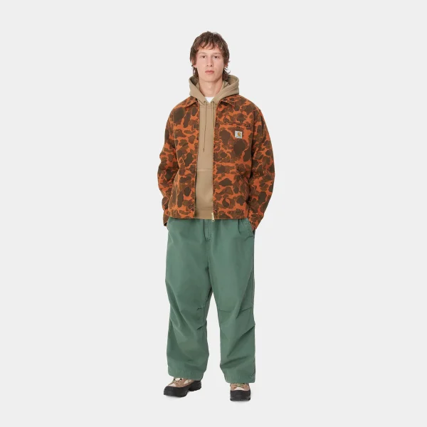 Online Carhartt WIP Duck Detroit Jacket Camo Duck, Green / Turmeric