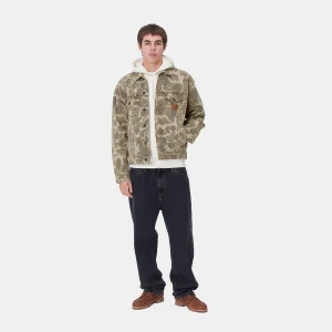 Best Carhartt WIP Duck Helston Jacket Camo Duck, Black