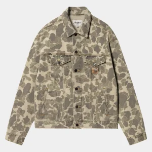 Best Carhartt WIP Duck Helston Jacket Camo Duck, Black