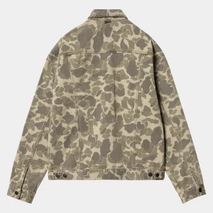 Best Carhartt WIP Duck Helston Jacket Camo Duck, Black