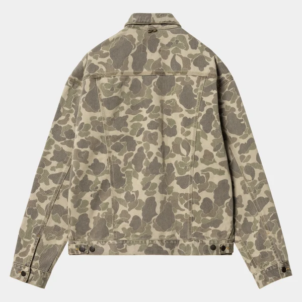 Best Carhartt WIP Duck Helston Jacket Camo Duck, Black