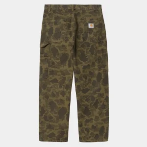 Best Carhartt WIP Duck Single Knee Pant Camo Duck, Green / Office Green