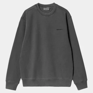 Cheap Carhartt WIP Duster Script Sweat Black