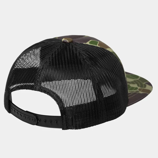 New Carhartt WIP Flying Ducks Trucker Cap Camo Duck, Green