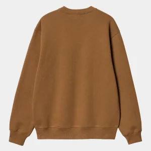 Fashion Carhartt WIP Flying Ducks Sweat Hamilton Brown