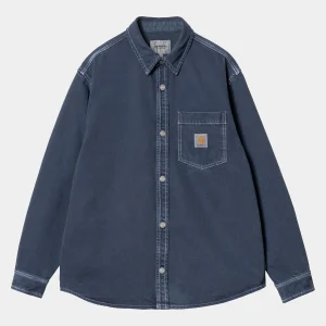 Store Carhartt WIP George Shirt Jac Air Force Blue