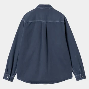 Store Carhartt WIP George Shirt Jac Air Force Blue