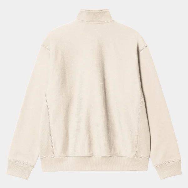 Flash Sale Carhartt WIP Half Zip American Script Sweatshirt Moonbeam