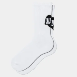 Sale Carhartt WIP Heart Train Socks White