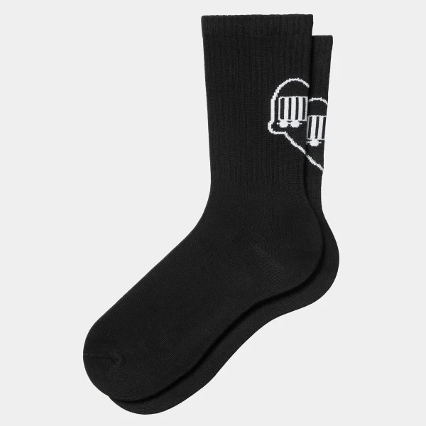 Cheap Carhartt WIP Heart Train Socks Black