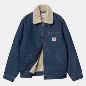 Outlet Carhartt WIP Herald Jacket Blue / Wall