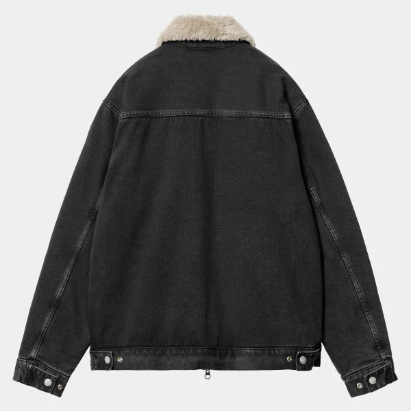 Outlet Carhartt WIP Herald Jacket Black / Wall