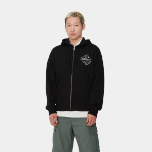 Cheap Carhartt WIP Hooded Ablaze Jacket Black / Wax