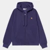 Best Carhartt WIP Hooded American Script Jacket Aura