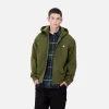 Online Carhartt WIP Hooded American Script Jacket Tarragon