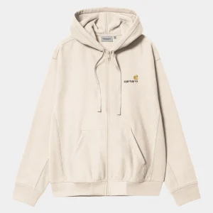 Flash Sale Carhartt WIP Hooded American Script Jacket Moonbeam