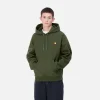 Hot Carhartt WIP Hooded American Script Sweatshirt Tarragon