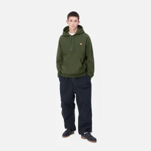 Hot Carhartt WIP Hooded American Script Sweatshirt Tarragon