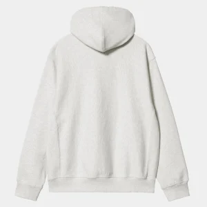 Hot Carhartt WIP Hooded American Script Sweatshirt Ash Heather