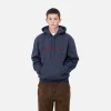 Best Carhartt WIP Hooded Carhartt Sweatshirt Air Force Blue / Malbec