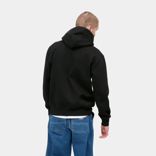 Store Carhartt WIP Hooded Carhartt Sweatshirt Black / Black