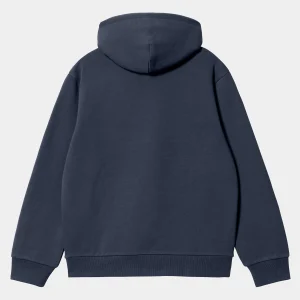 Best Carhartt WIP Hooded Carhartt Sweatshirt Air Force Blue / Malbec