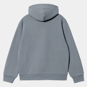 Sale Carhartt WIP Hooded Carhartt Sweatshirt Dove Grey / Wax