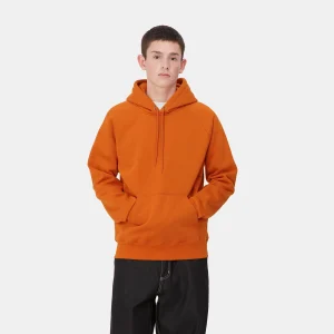 Best Carhartt WIP Hooded Chase Sweatshirt Turmeric / Gold