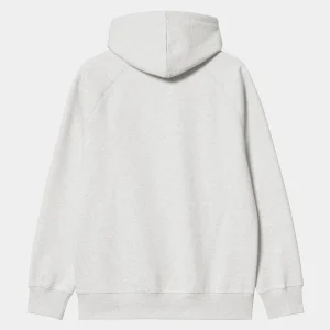 Cheap Carhartt WIP Hooded Chase Sweatshirt Ash Heather / Gold