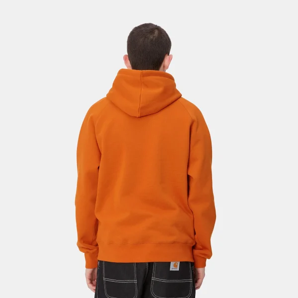 Best Carhartt WIP Hooded Chase Sweatshirt Turmeric / Gold