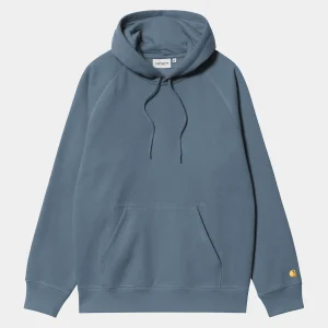 Cheap Carhartt WIP Hooded Chase Sweatshirt Positano / Gold