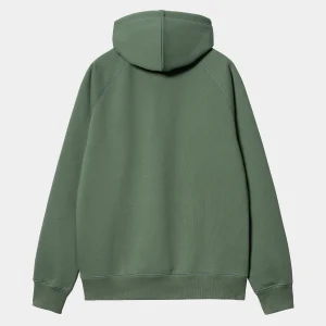 Store Carhartt WIP Hooded Chase Sweatshirt Duck Green / Gold