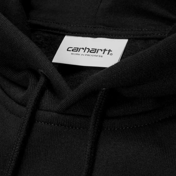 Flash Sale Carhartt WIP Hooded Chase Sweatshirt Black / Gold