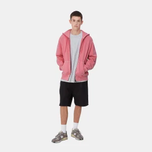 Best Sale Carhartt WIP Hooded Duster Script Jacket Charm Pink