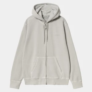 Best Sale Carhartt WIP Hooded Duster Script Jacket Basalt