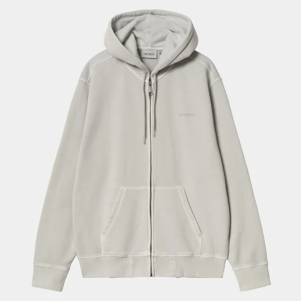 Best Sale Carhartt WIP Hooded Duster Script Jacket Basalt