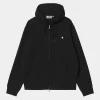 New Carhartt WIP Hooded Madison Jacket Black/Wax