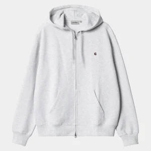 Best Sale Carhartt WIP Hooded Madison Jacket Ash Heather/Lumber