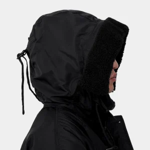 Store Carhartt WIP Hooded Olten Parka Black