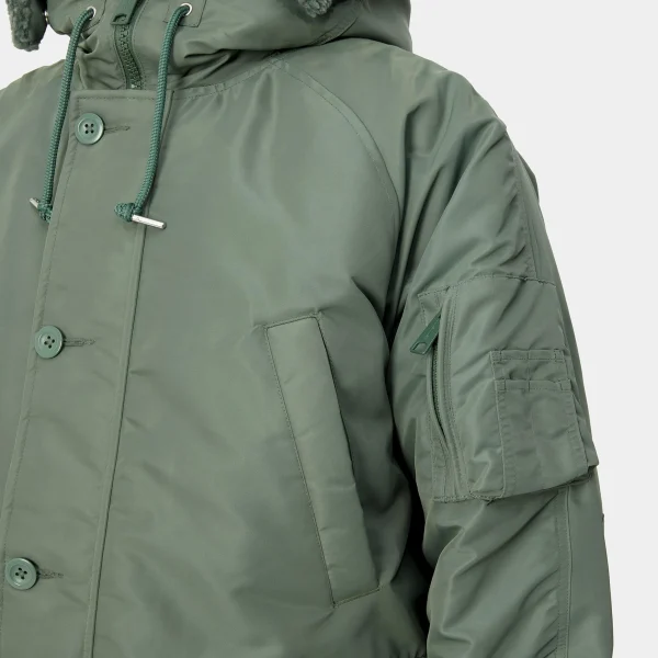 Flash Sale Carhartt WIP Hooded Olten Parka Duck Green