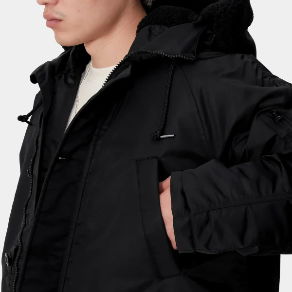 Store Carhartt WIP Hooded Olten Parka Black