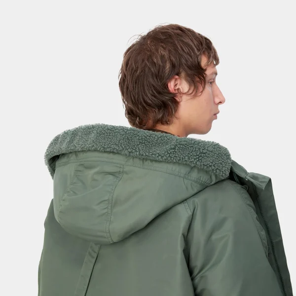 Flash Sale Carhartt WIP Hooded Olten Parka Duck Green