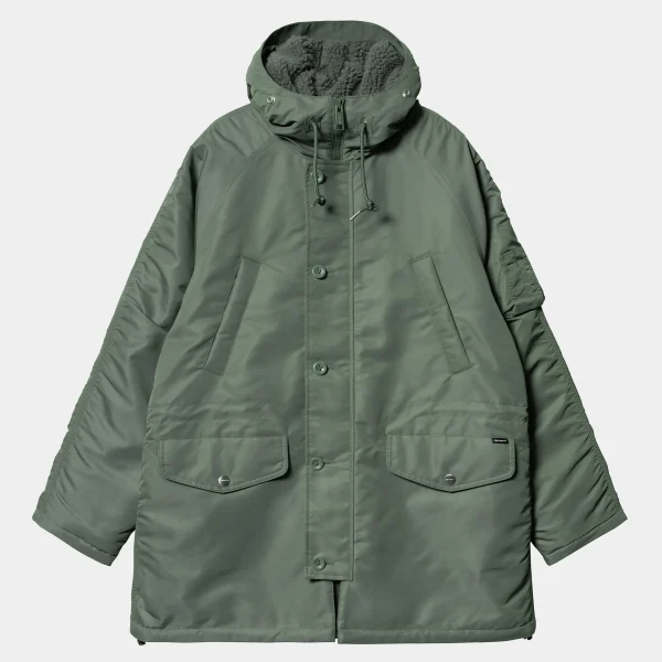 Flash Sale Carhartt WIP Hooded Olten Parka Duck Green