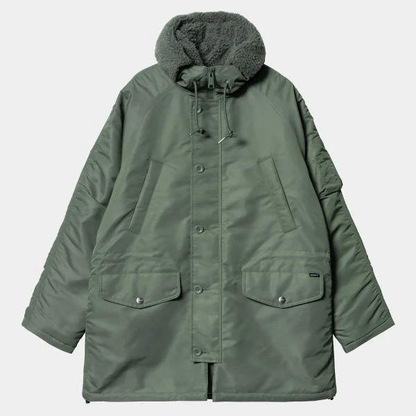 Flash Sale Carhartt WIP Hooded Olten Parka Duck Green