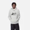 Outlet Carhartt WIP Hooded Pepe Friends Sweat Ash Heather / Black